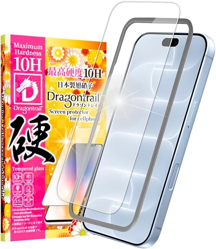 シズカウィル ガラスフィルム（ドラゴントレイル） iPhone 18 Pro / iPhone 17 Pro 用