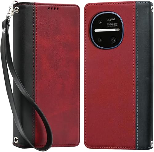 シズカウィル 手帳型ケース（本革調） AQUOS R11 用